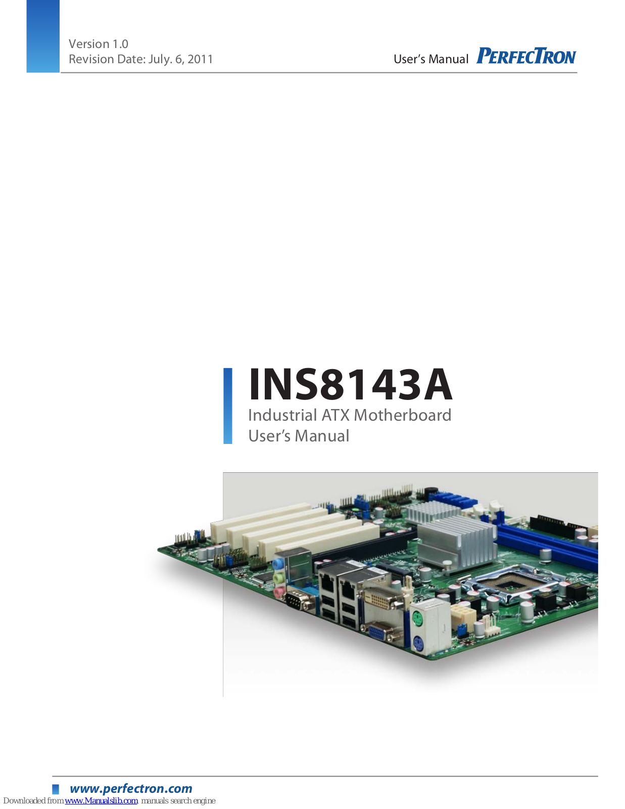 PerfecTron INS8143A User Manual - ManualMachine.com