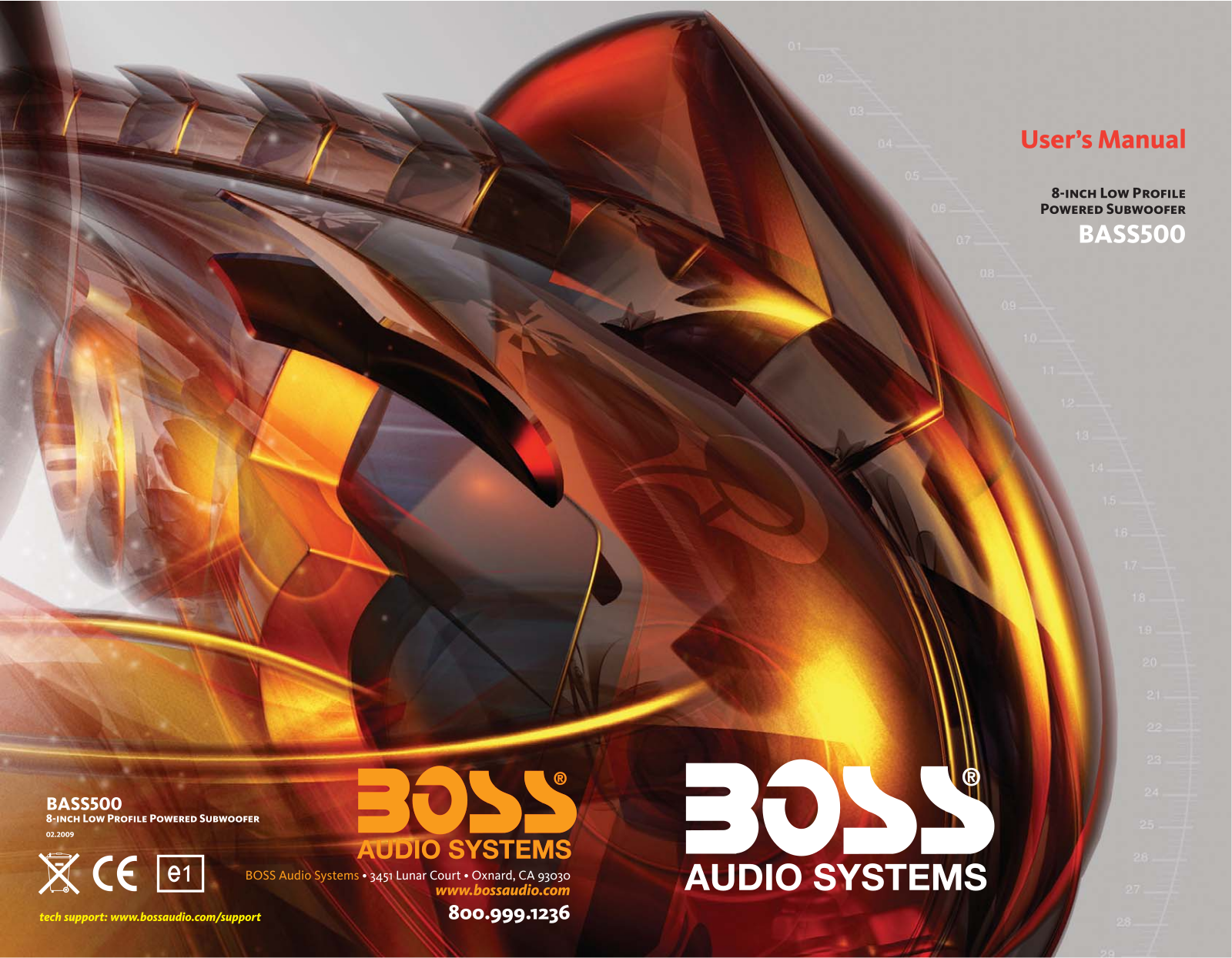 Boss Audio BASS500 User Manual