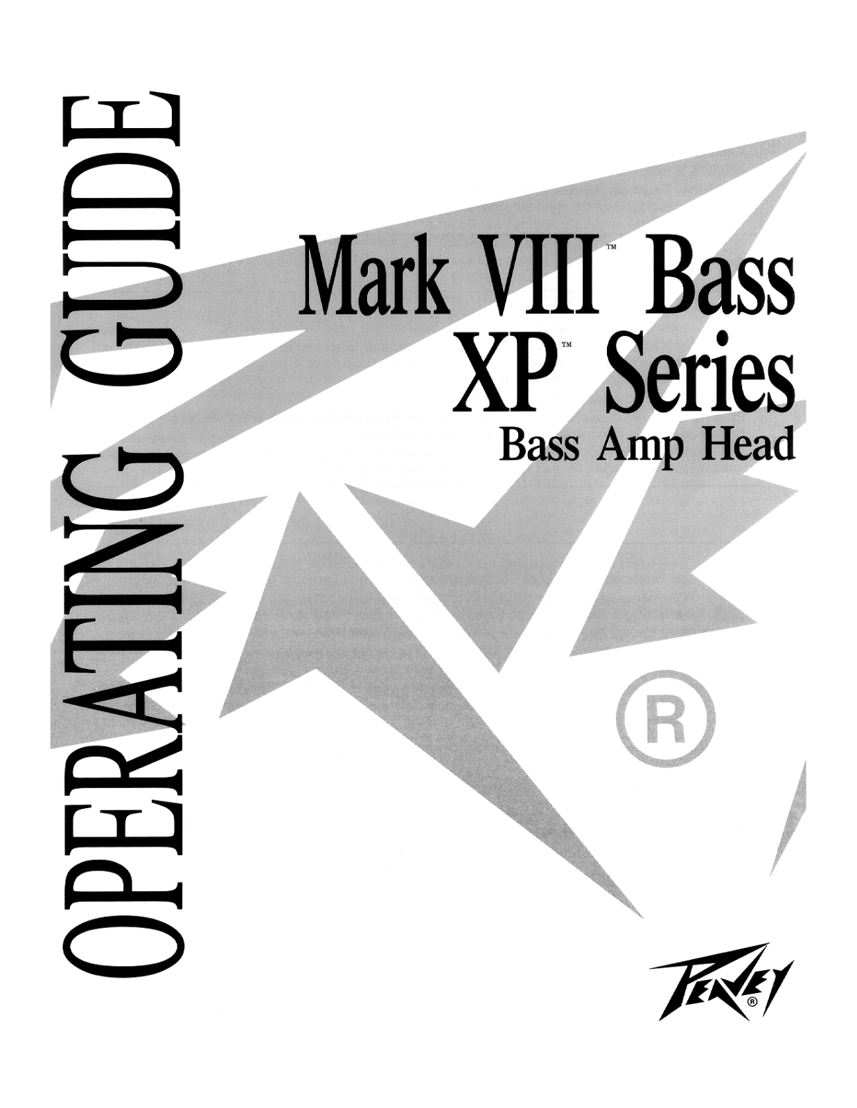 PEAVEY MARK VIII BASS XP User Manual