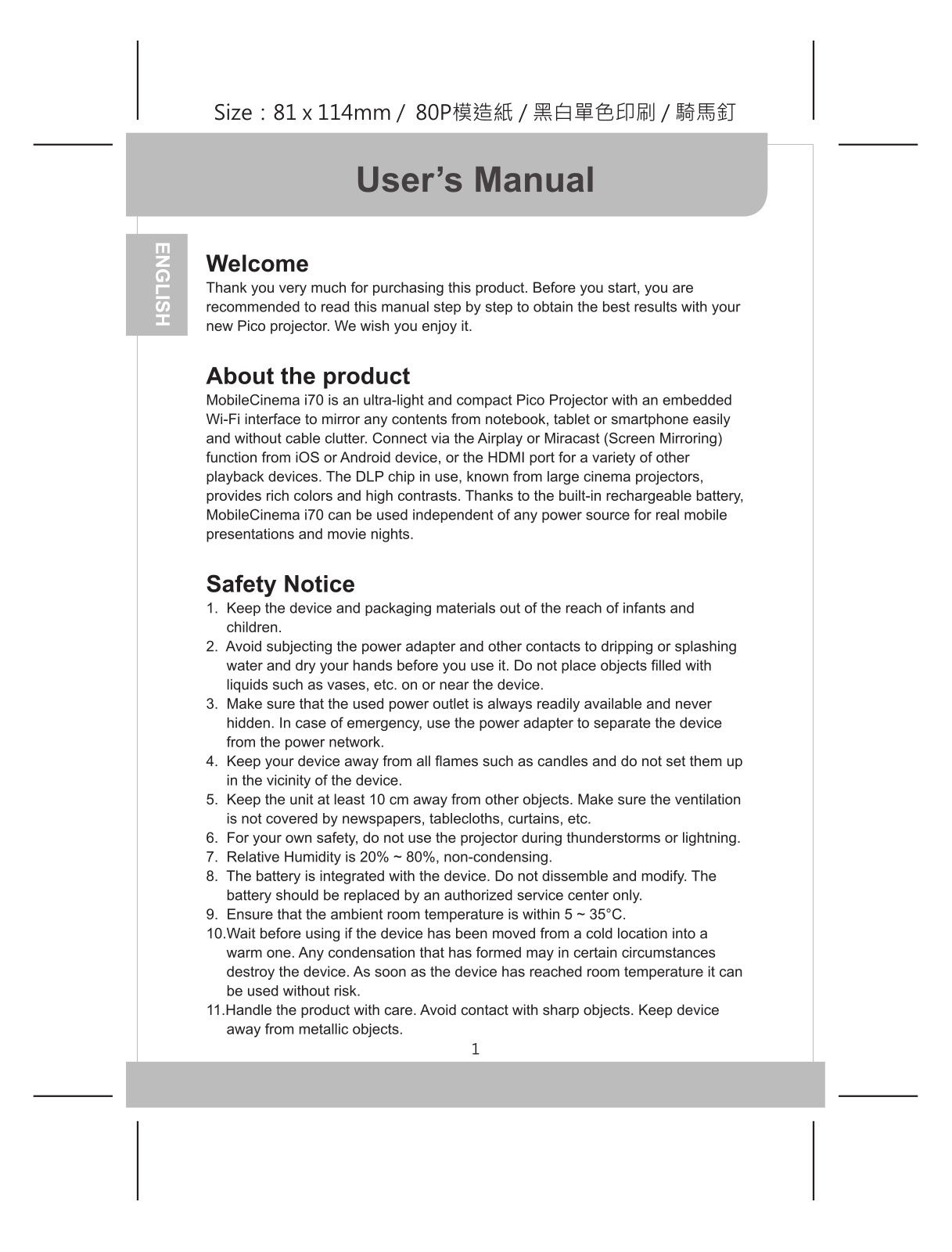 Aiptek 430061 User Manual