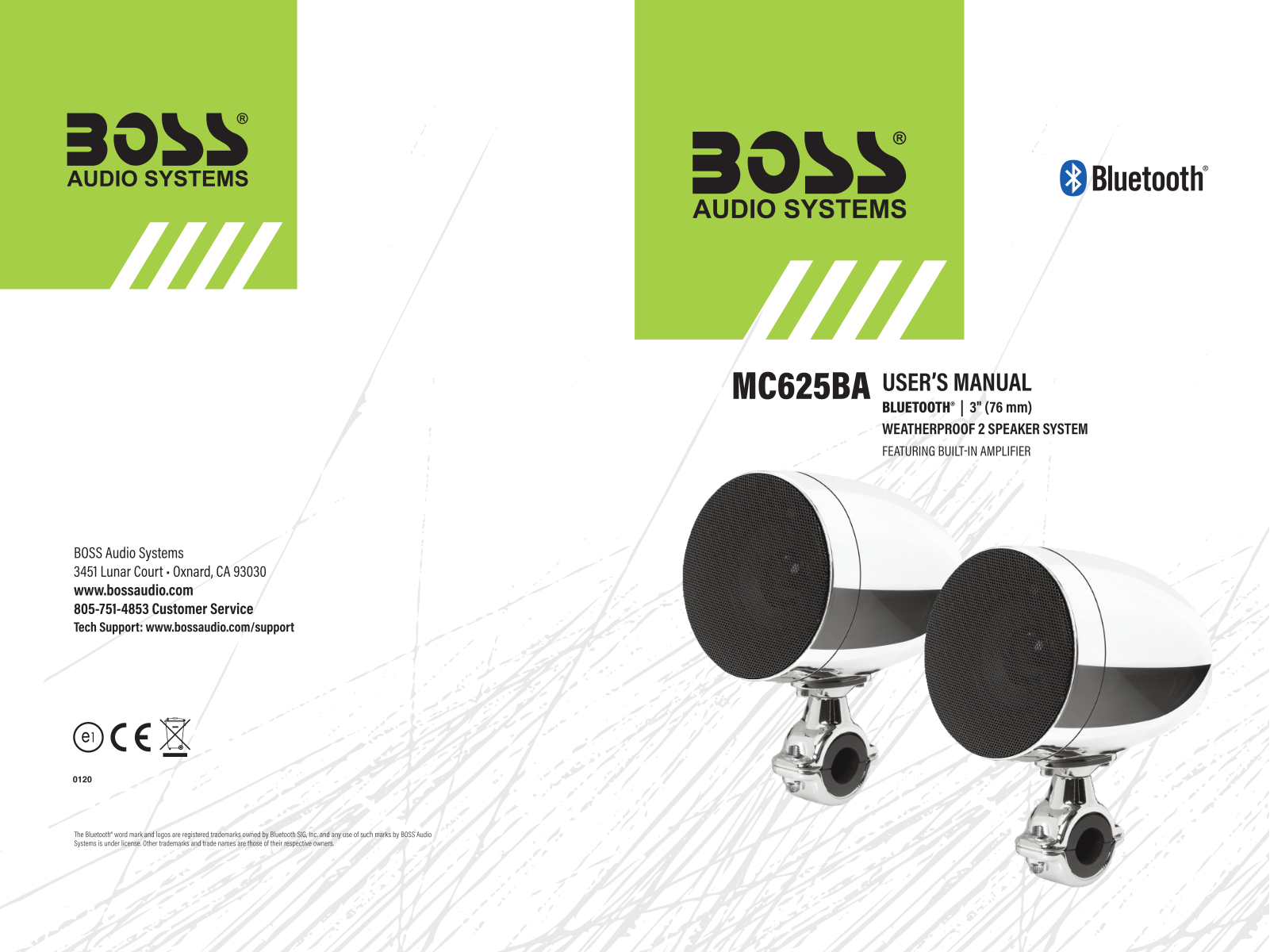 BOSS MC625BA User Manual