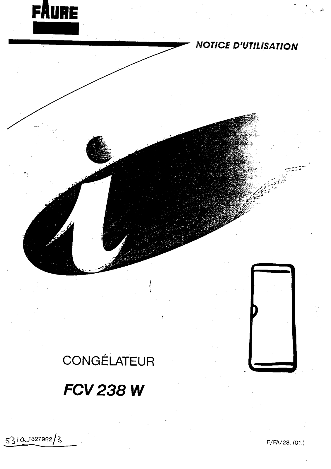 FAURE FCV238W User Manual