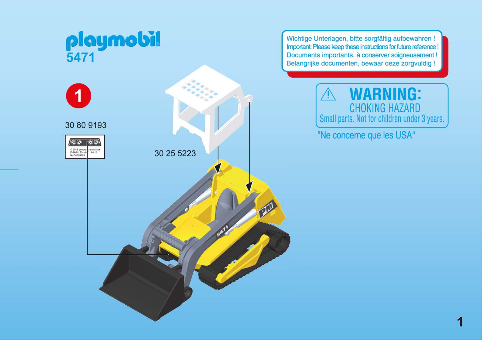 Playmobil 5471 Instructions