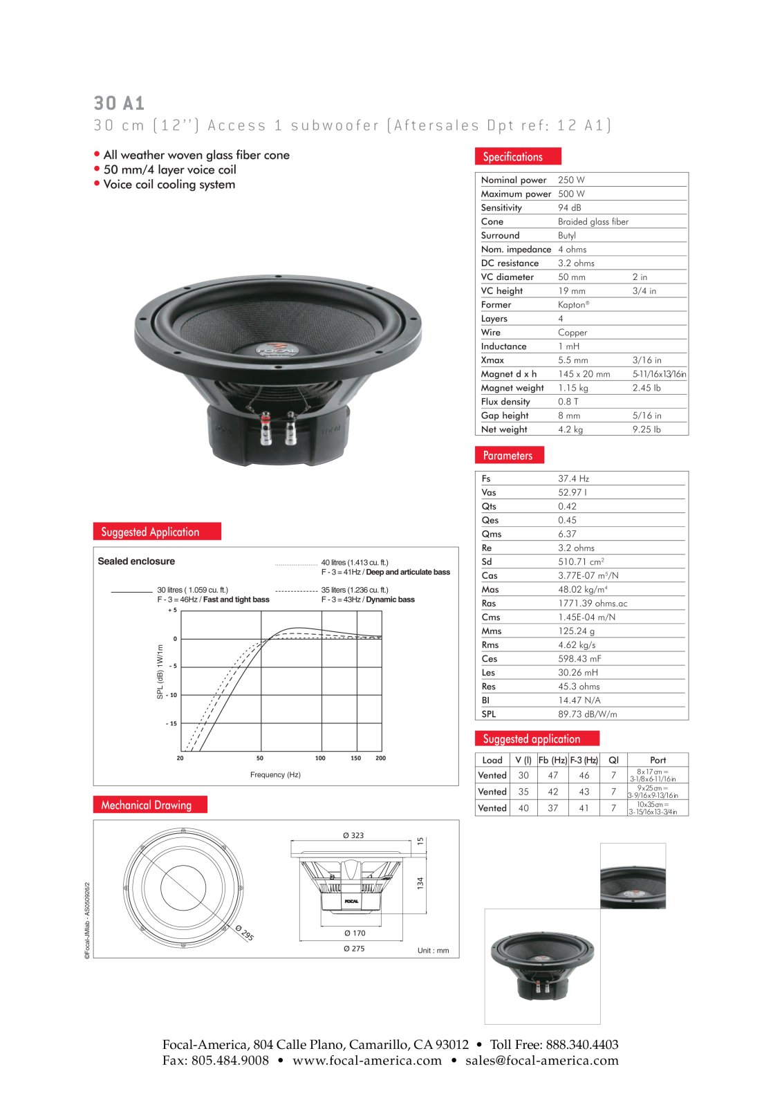 Focal 30 A1 User Manual