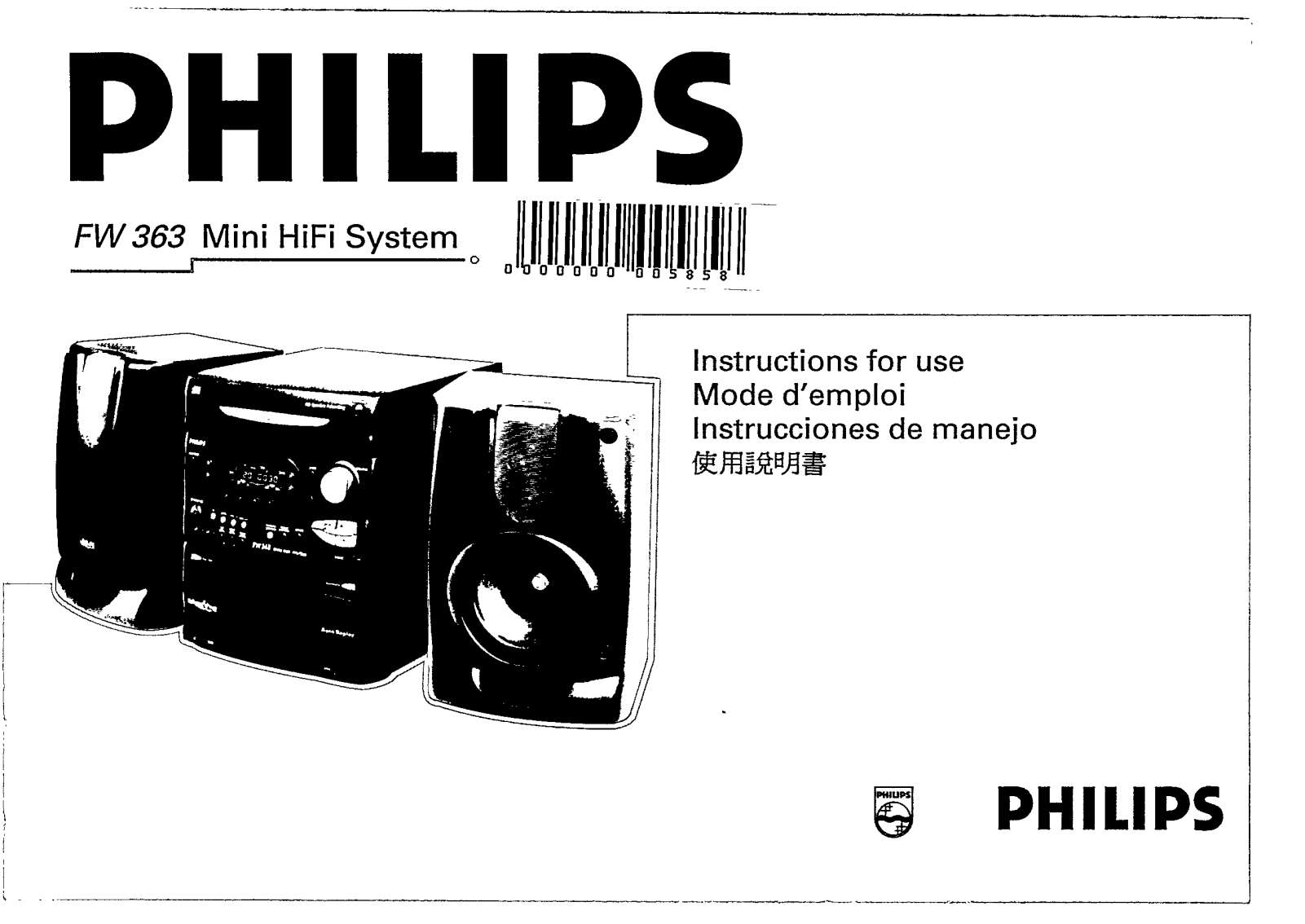 Philips FW363/22G User Manual