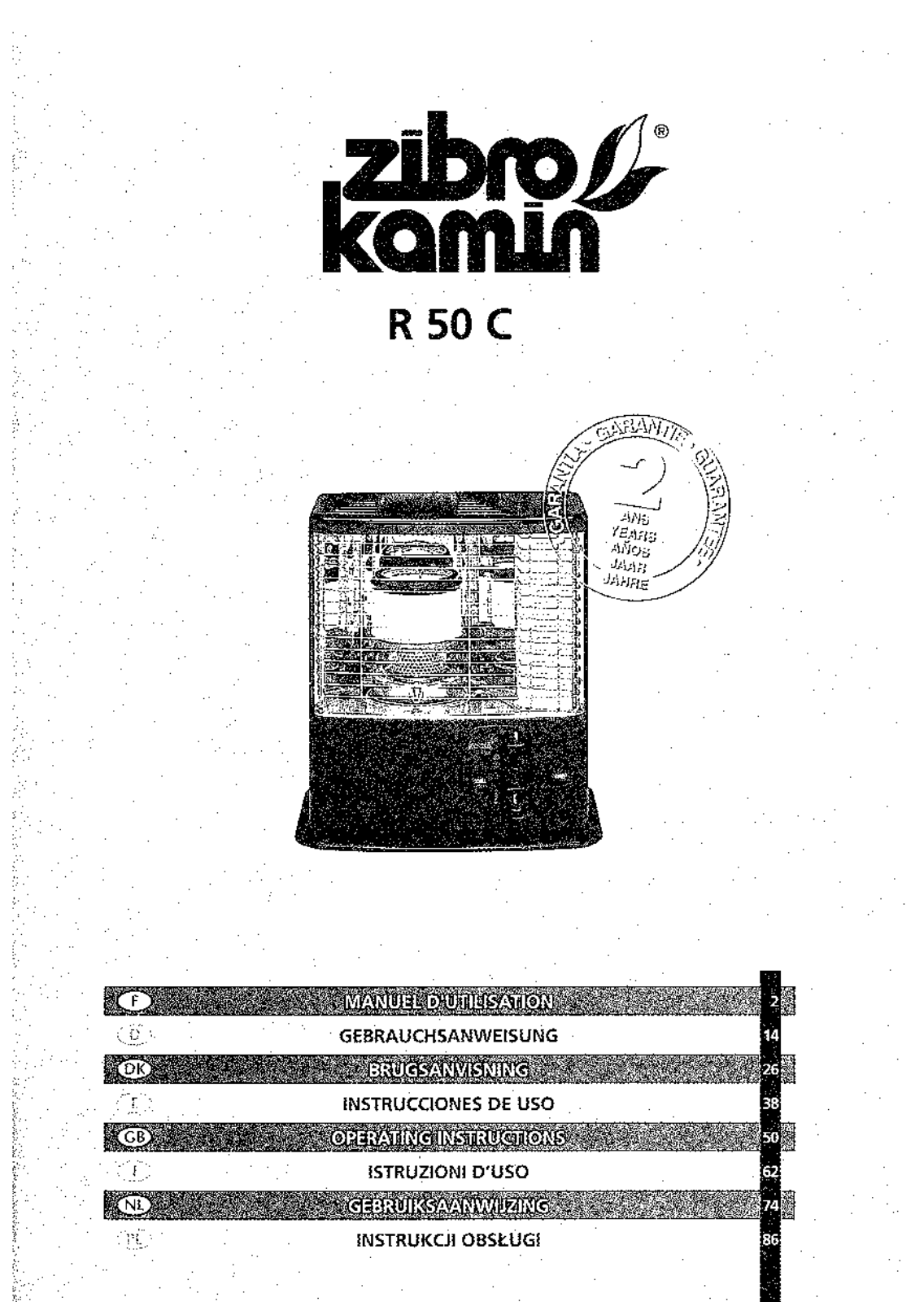 Zibro R 50 C User Manual