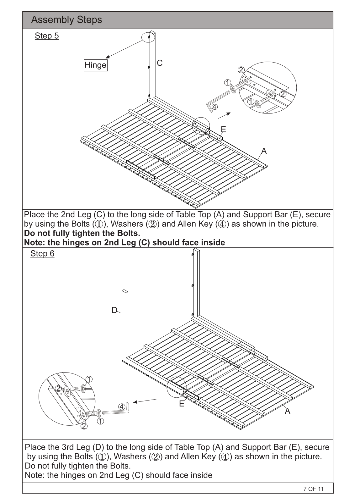Loon Peak FOME7686 Assembly Instructions - ManualMachine.com