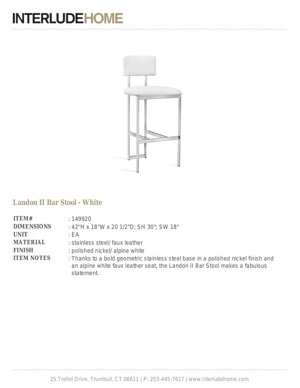 Interlude ILH10698 Specifications - ManualMachine.com