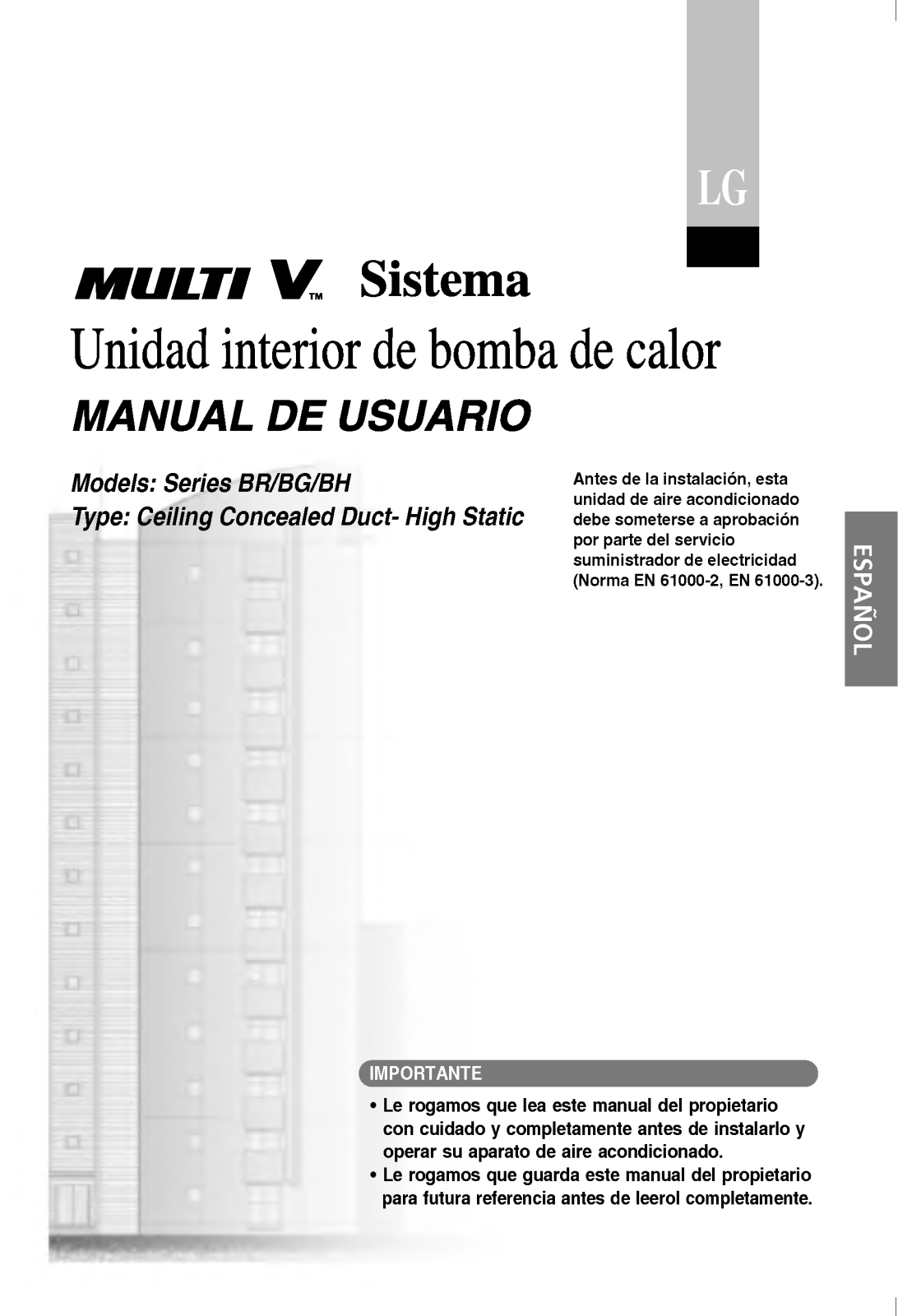 Lg LRNU24GBHA0, LRNU18GBHA0 User Manual