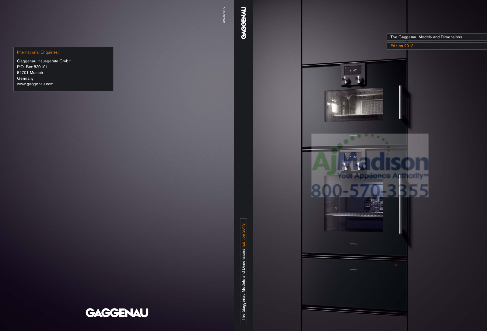 Gaggenau VG414210CA Brochure