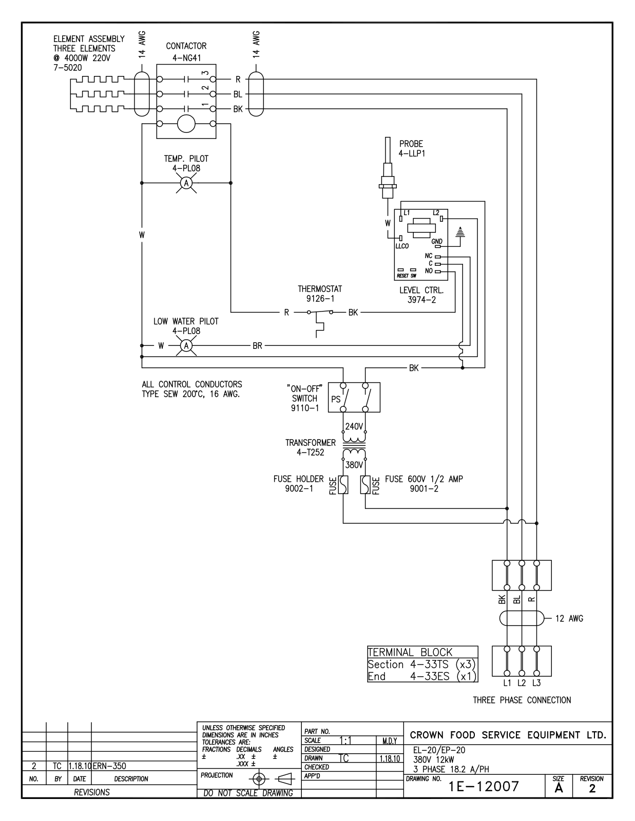 Intek EL-EP-20 380V Service Manual