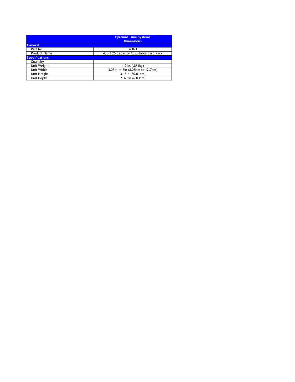 Pyramid ODXA1006 Specifications - ManualMachine.com