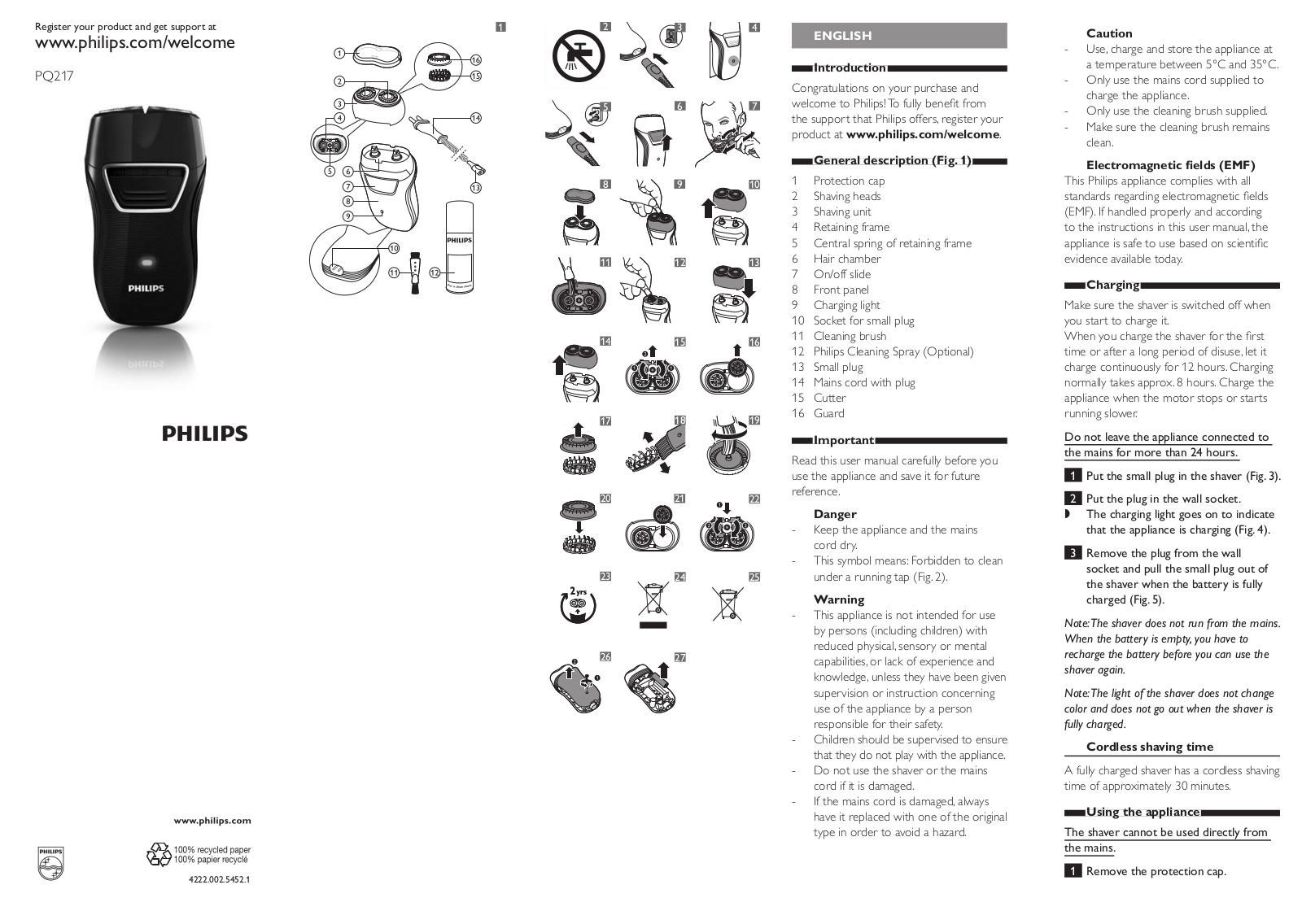 Philips PQ217/18 User manual - ManualMachine.com