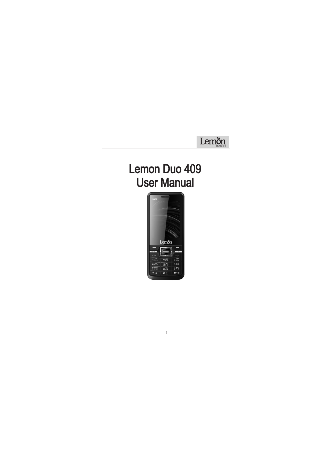 Lemon Mobiles Duo 409 User guide - ManualMachine.com