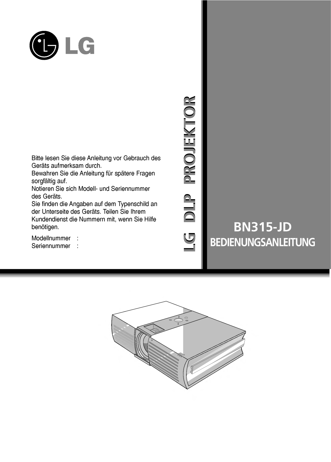 Lg BN315-JD User Manual