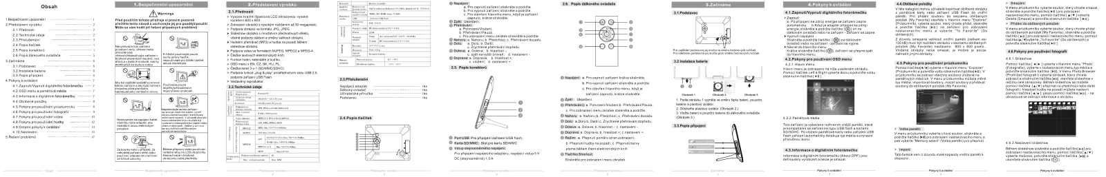 Sencor SDF 870 B User Manual