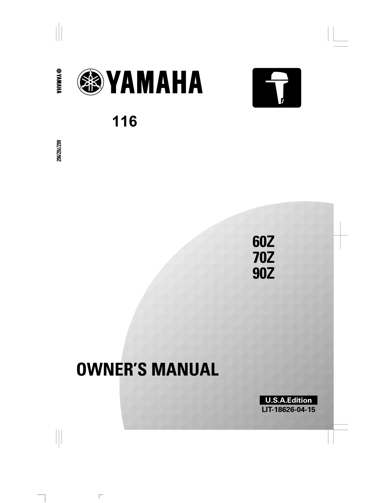 Yamaha 60Z, 70Z, 90Z User Manual