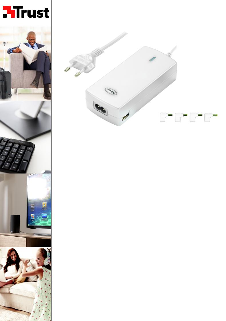 Trust 75W Compact Power Adapter for Netbook User Manual