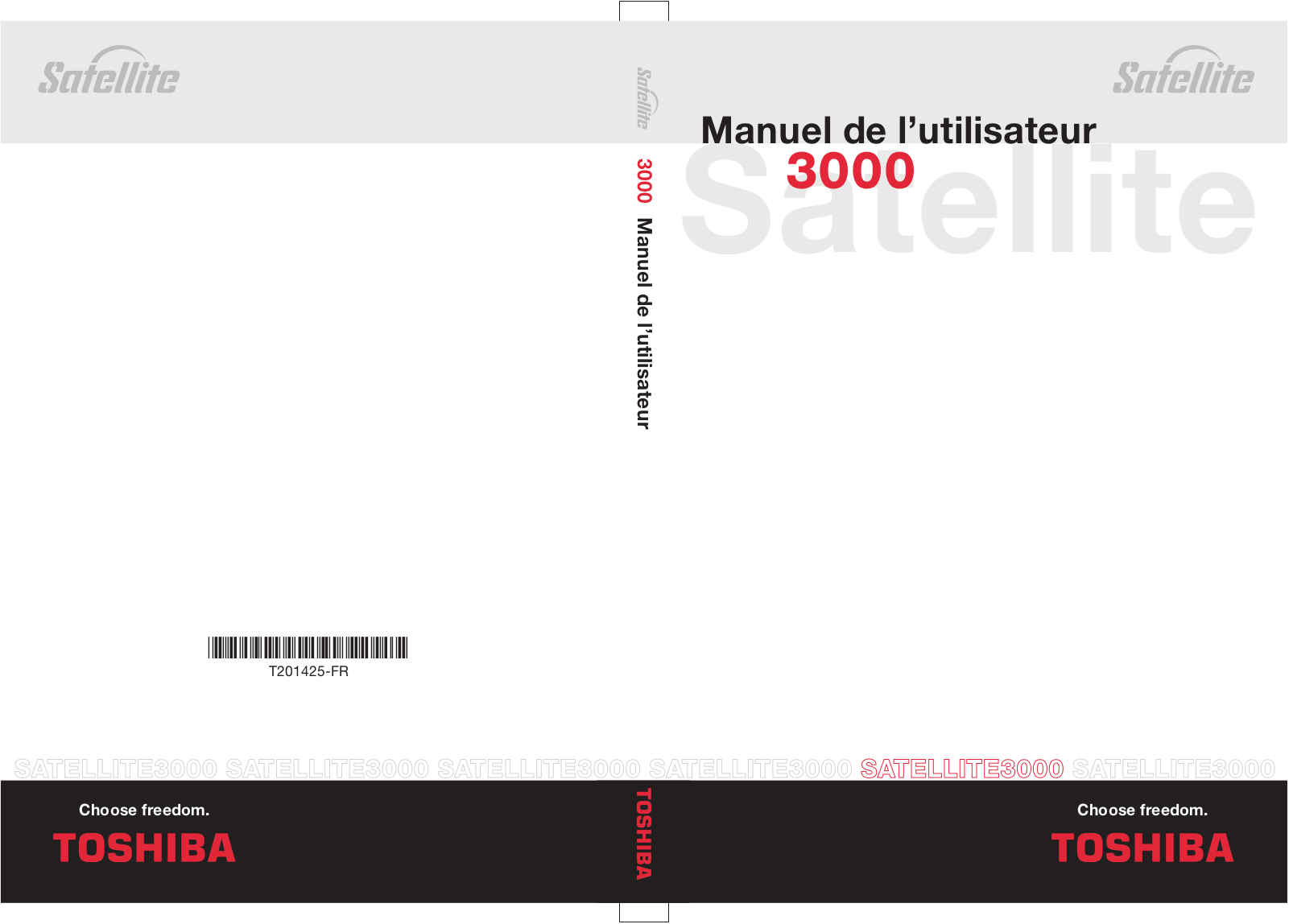 TOSHIBA S3000 User Manual