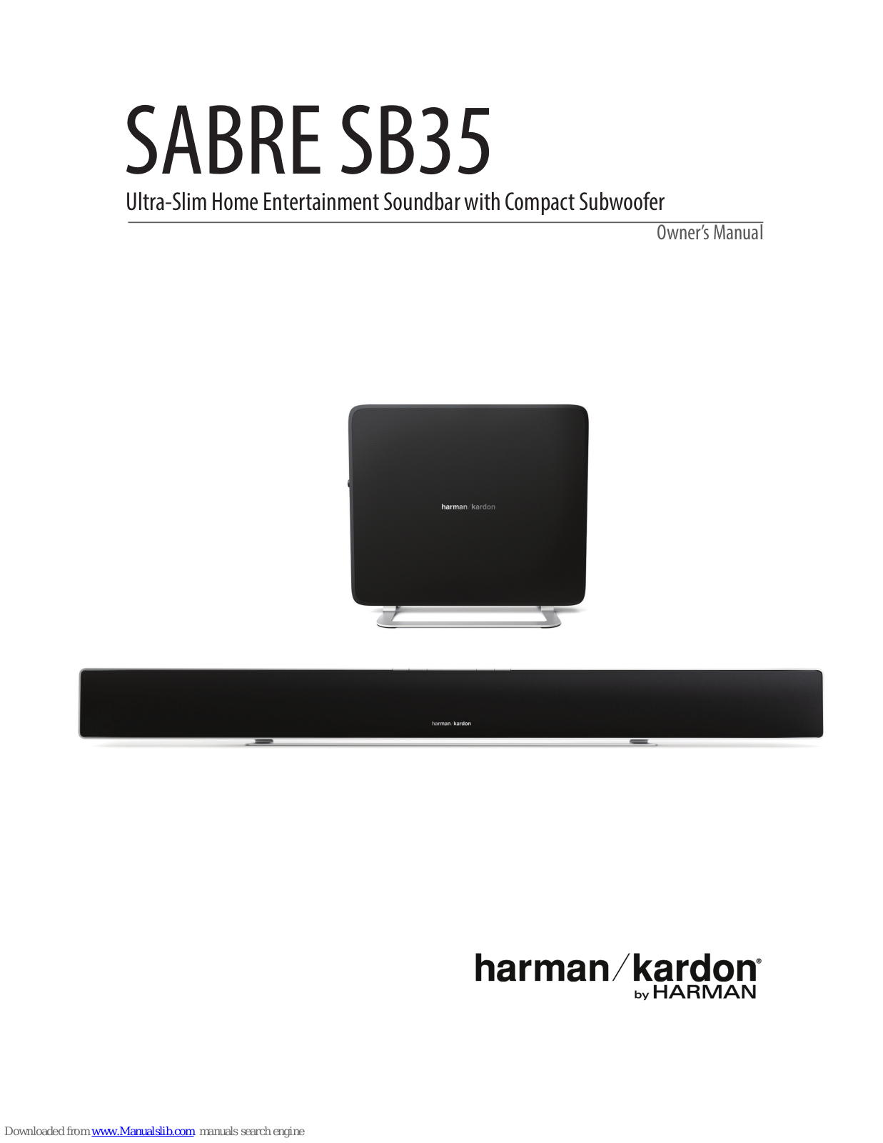 Harman Kardon SB35 Owner's Manual