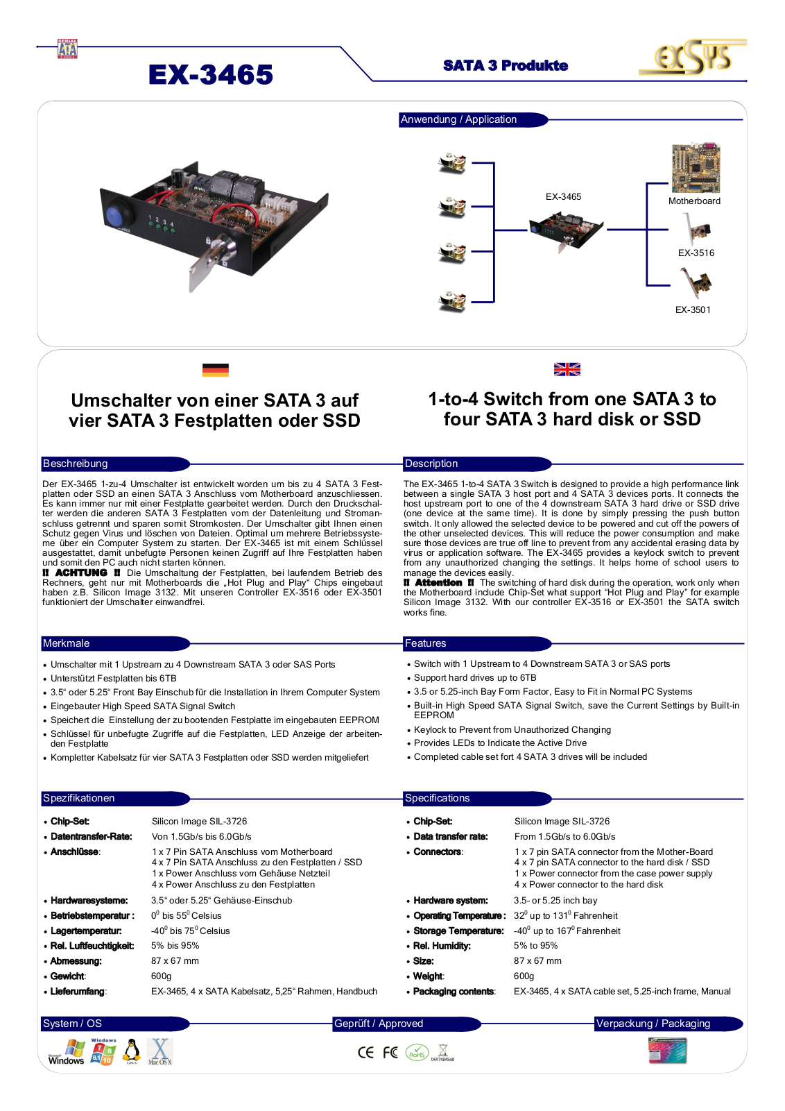 Exsys EX-3465 User Manual - ManualMachine.com