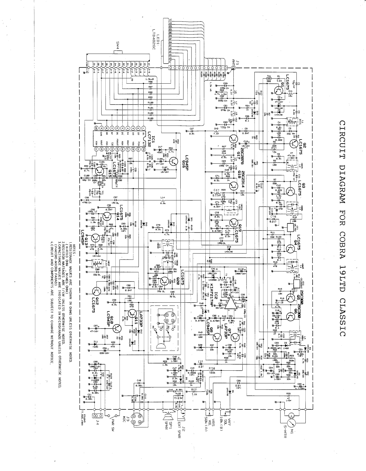 Cobra 19LTD-CL User Manual