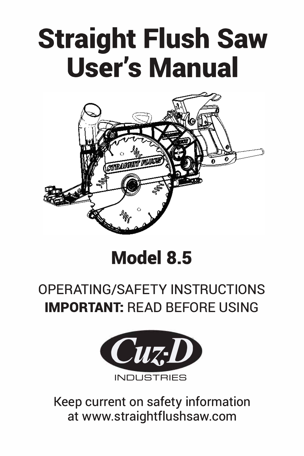 Cuz-D 8.5 User Manual - ManualMachine.com