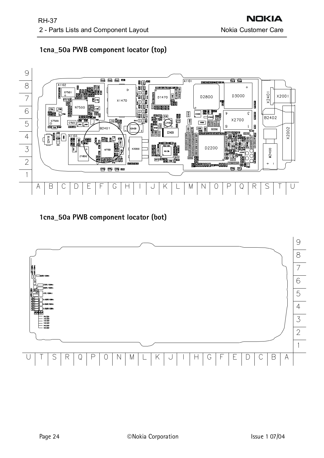 Nokia 3220 Schematics