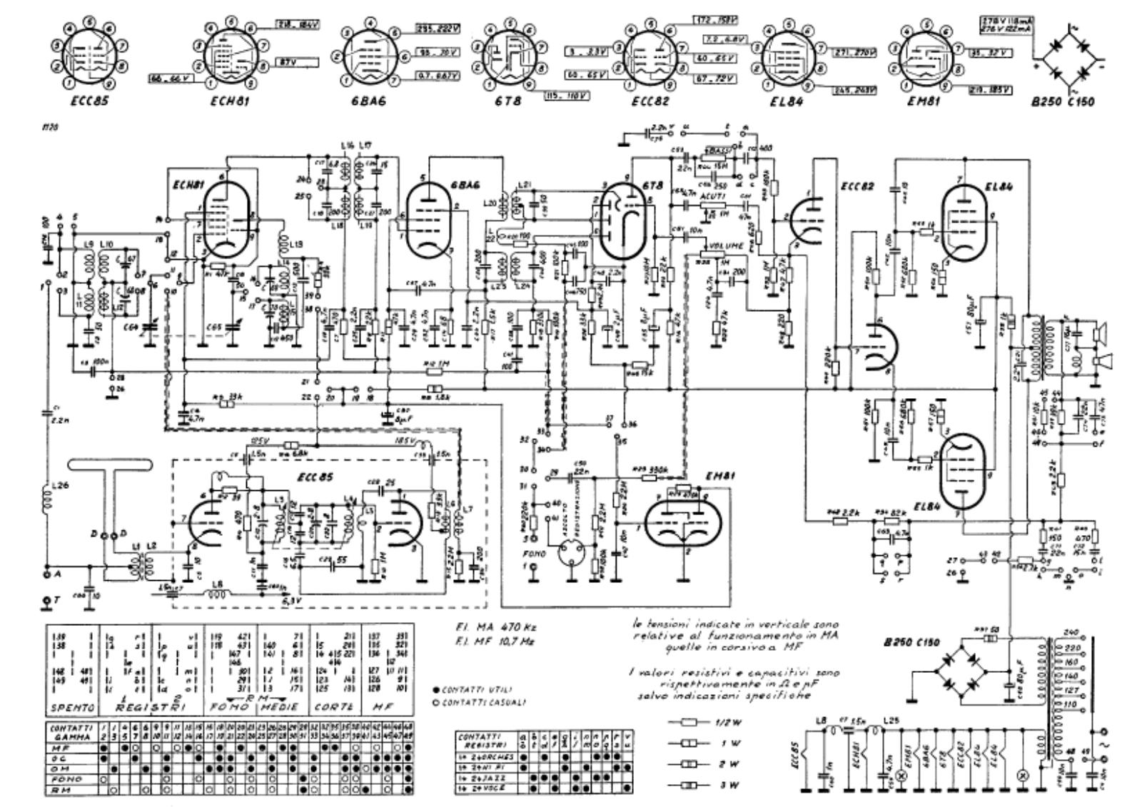 Watt Radio wr490 schematic