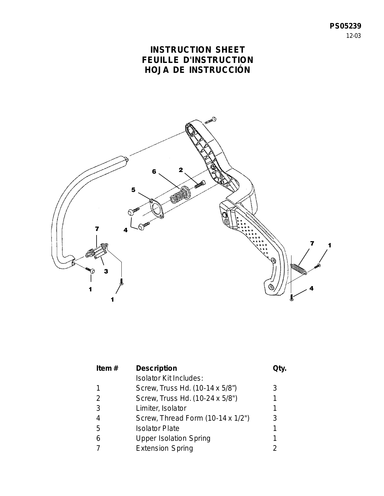 Homelite PS05239 User Manual