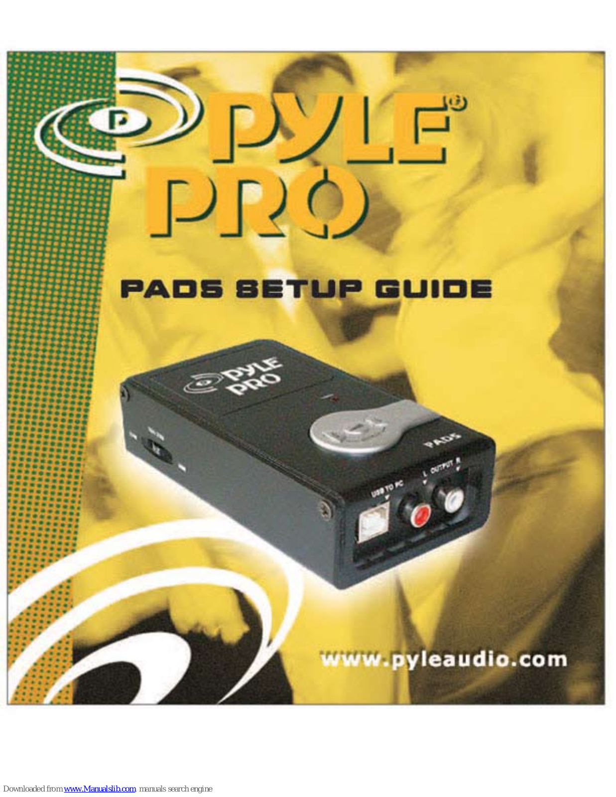 Pyle Pro PAD5 Setup Manual