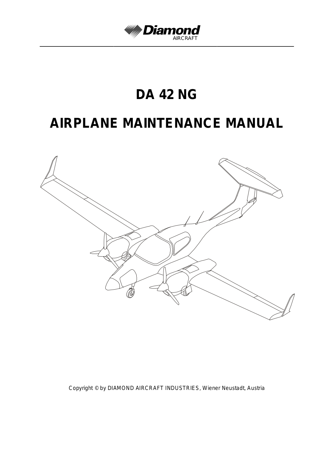 Diamond DA 42 NG Maintenance Manual