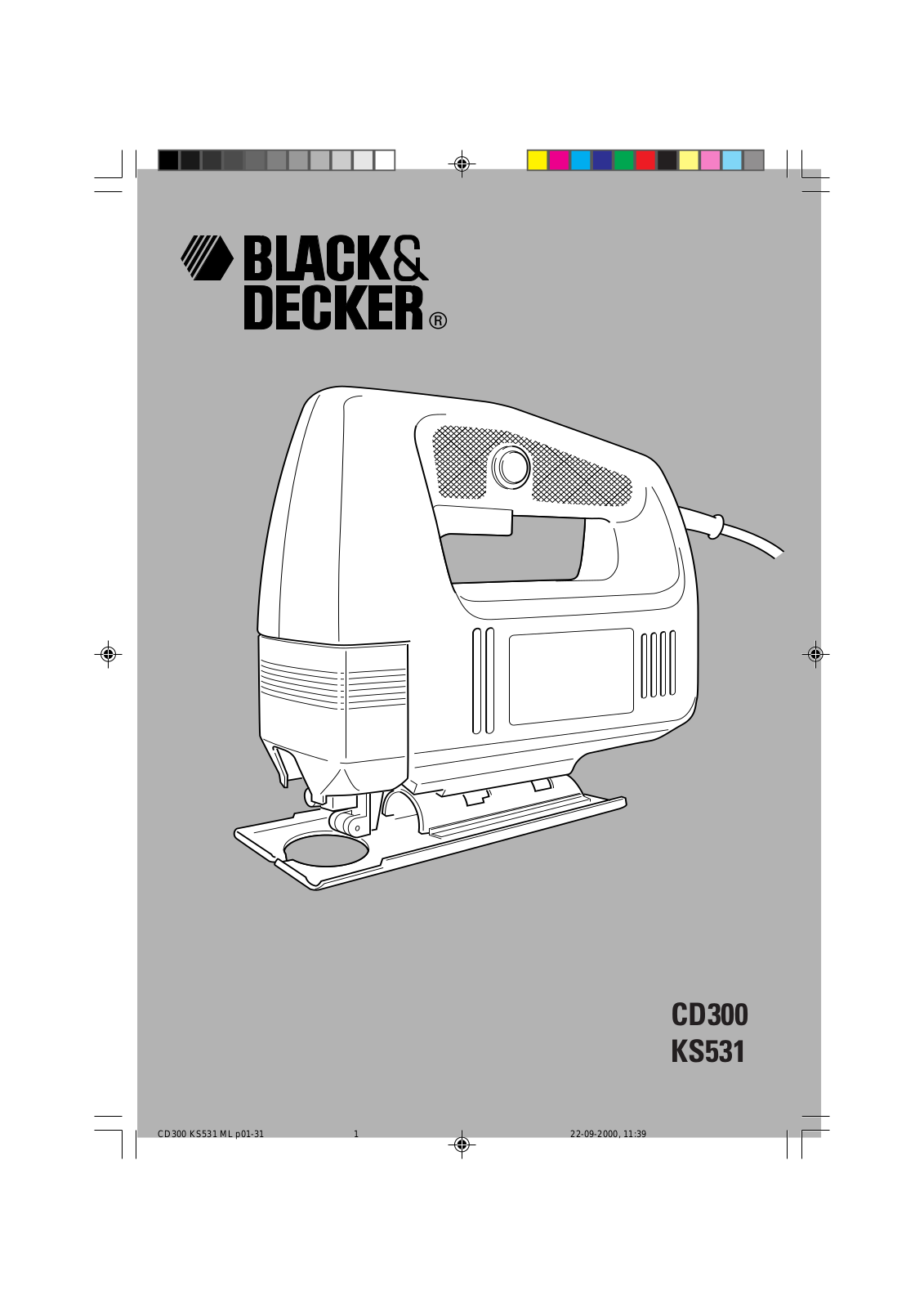 Black & Decker CD300 User Manual