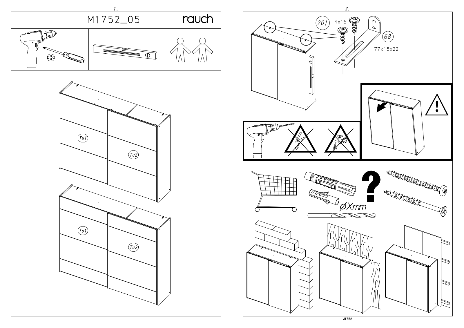 rauch Kronach Color Assembly instructions