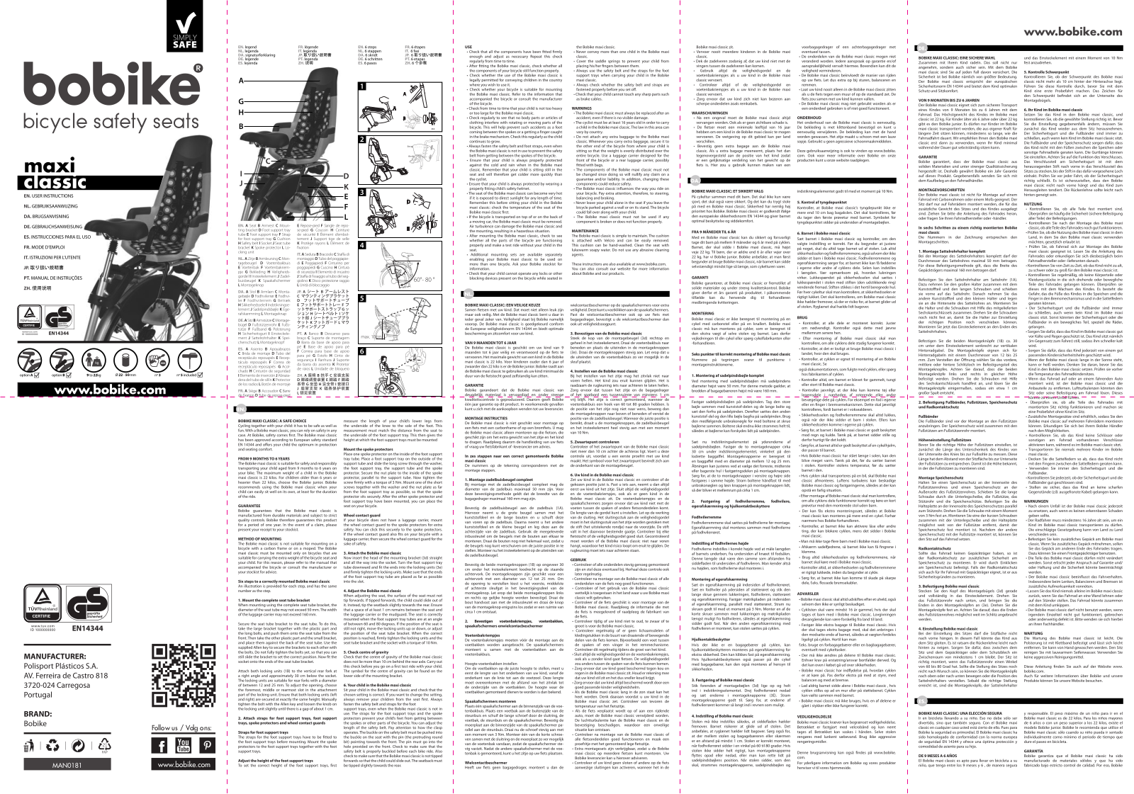 Bobike maxi classic User Manual - ManualMachine.com