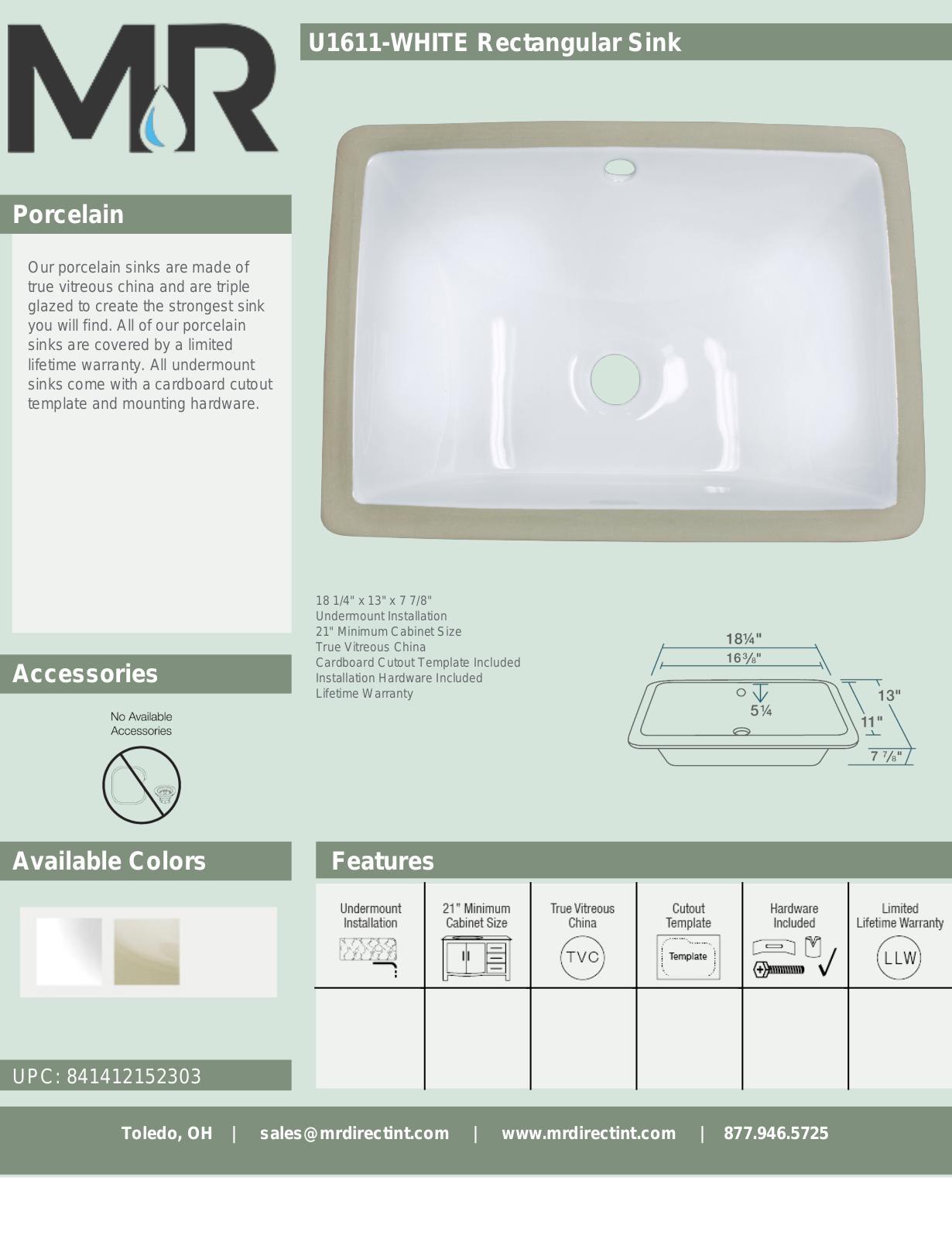 MR Direct W002473323 Specifications - ManualMachine.com