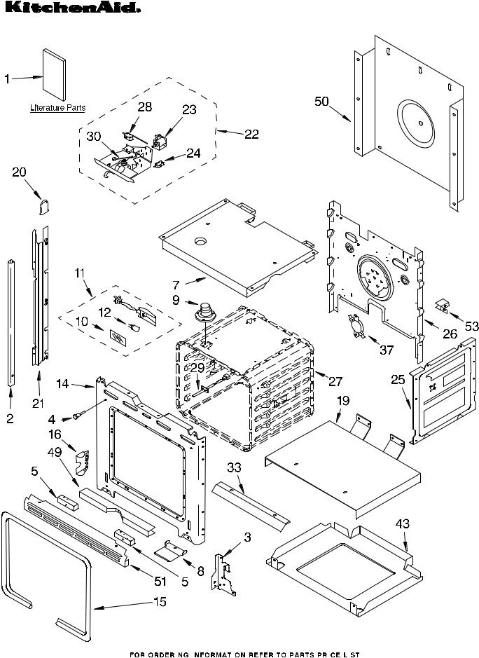 KitchenAid KEBC141KWH0 Parts List