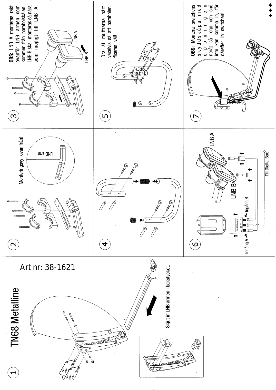 CLAS OHLSON TN68 User manual - ManualMachine.com