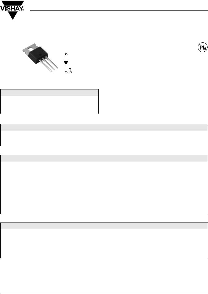 Vishay 25TTS...PbF High Voltage Series Data Sheet