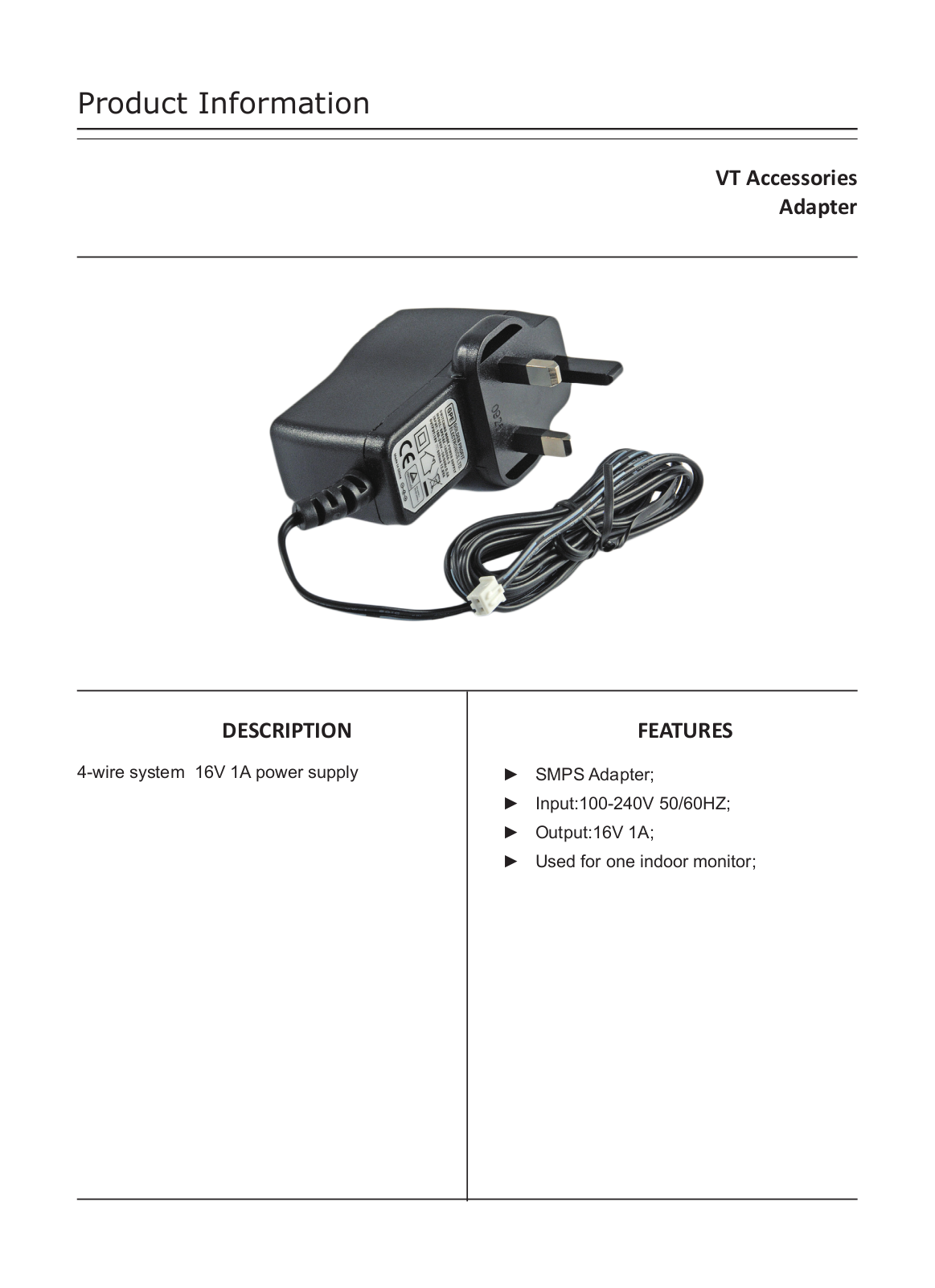 V-Tech AD2 Info User Manual