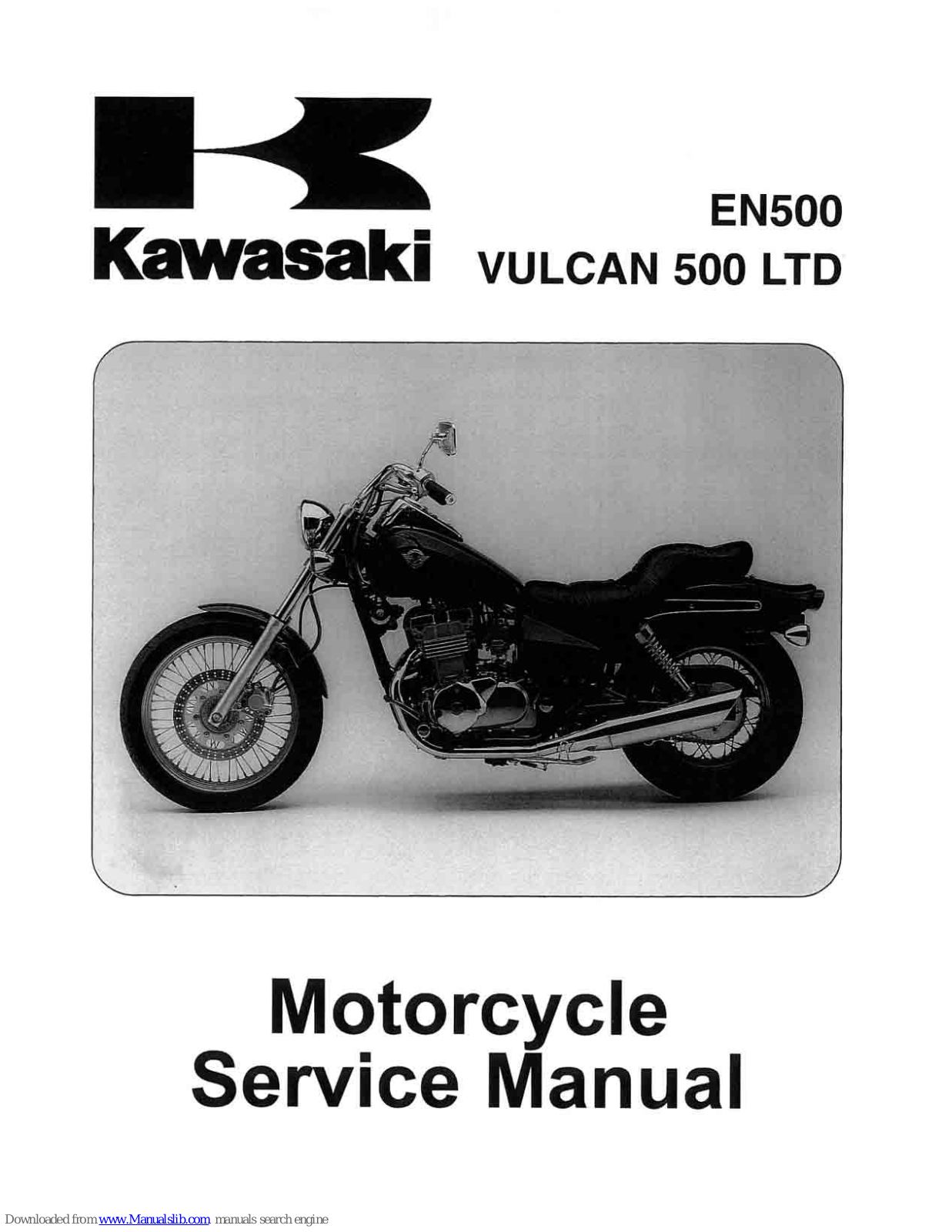 Kawasaki EN500, Vulcan 500 LTD Service Manual