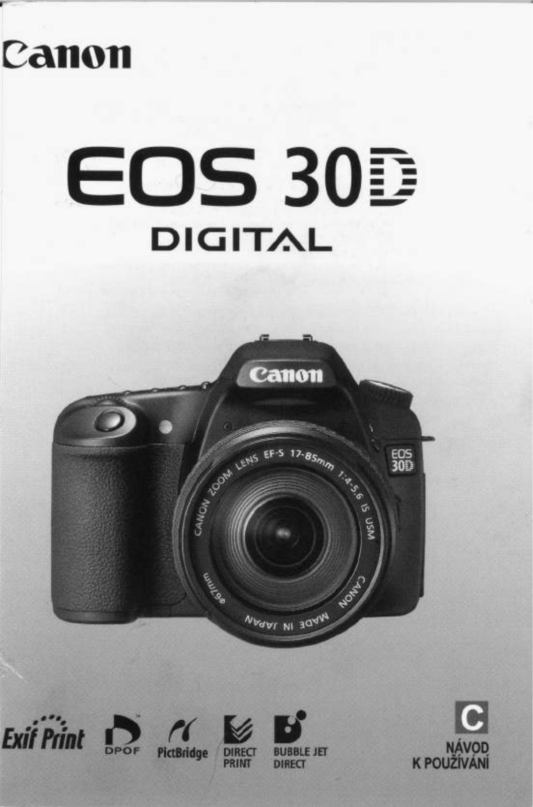 Canon EOS 30, EOS 30D User Manual