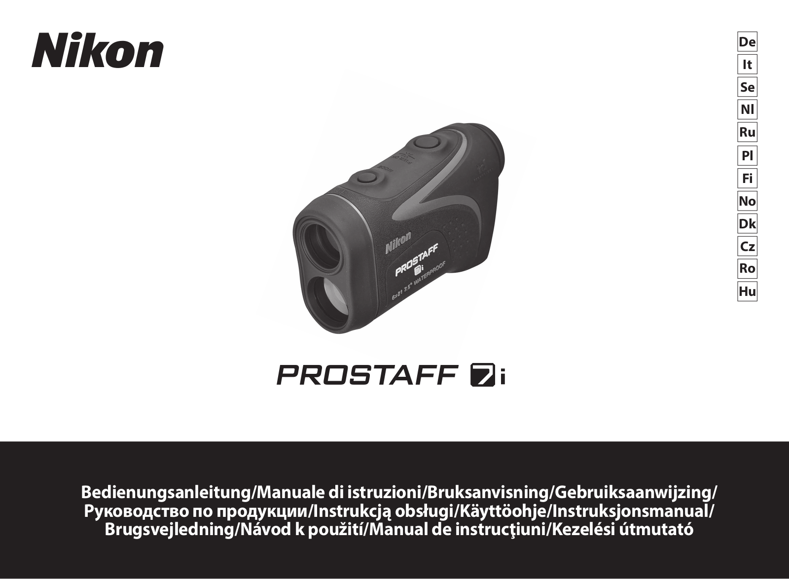 Nikon PROSTAFF 7i Instructions for use