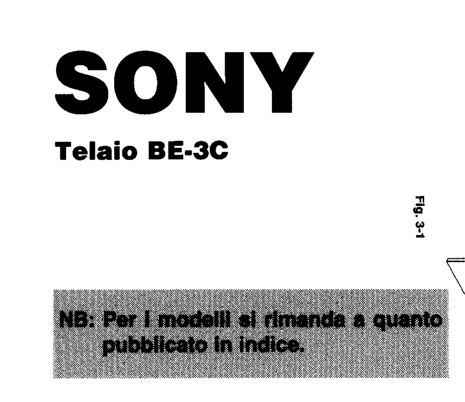 Sony KV-C2909K Schematic