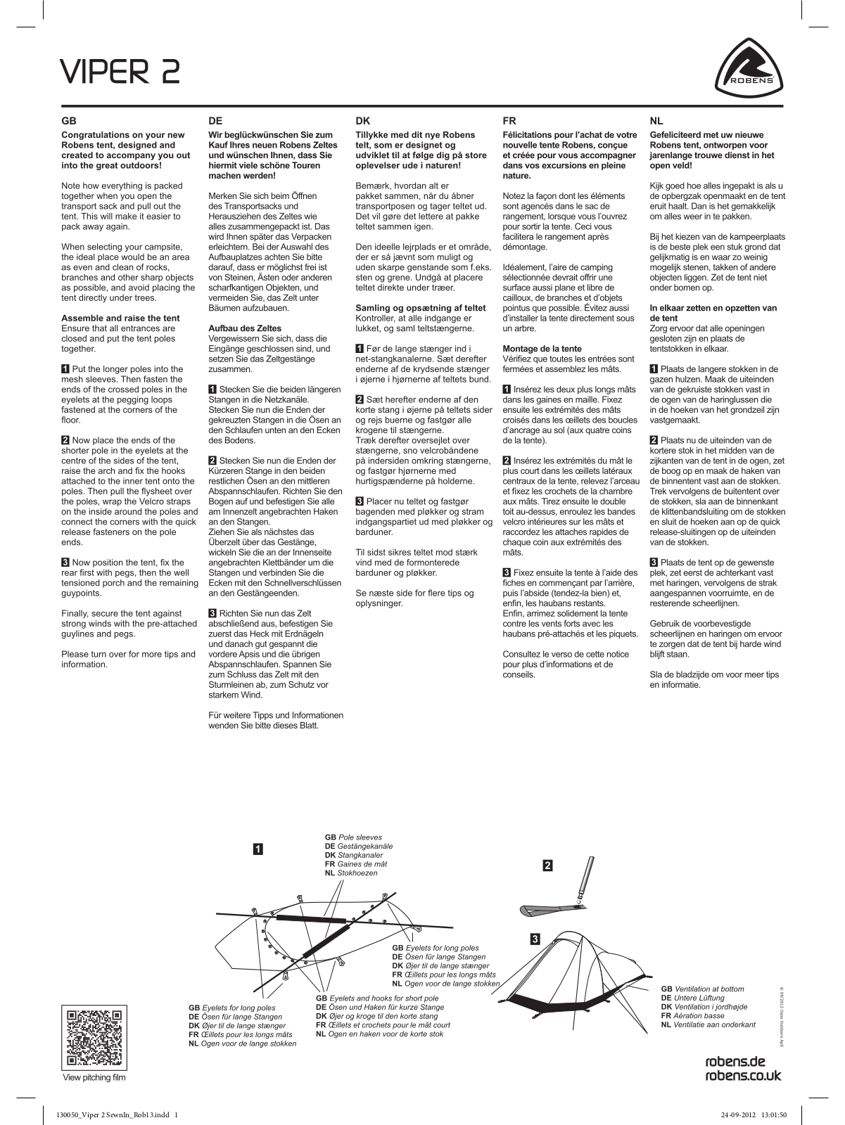 Robens Viper 2 User Manual