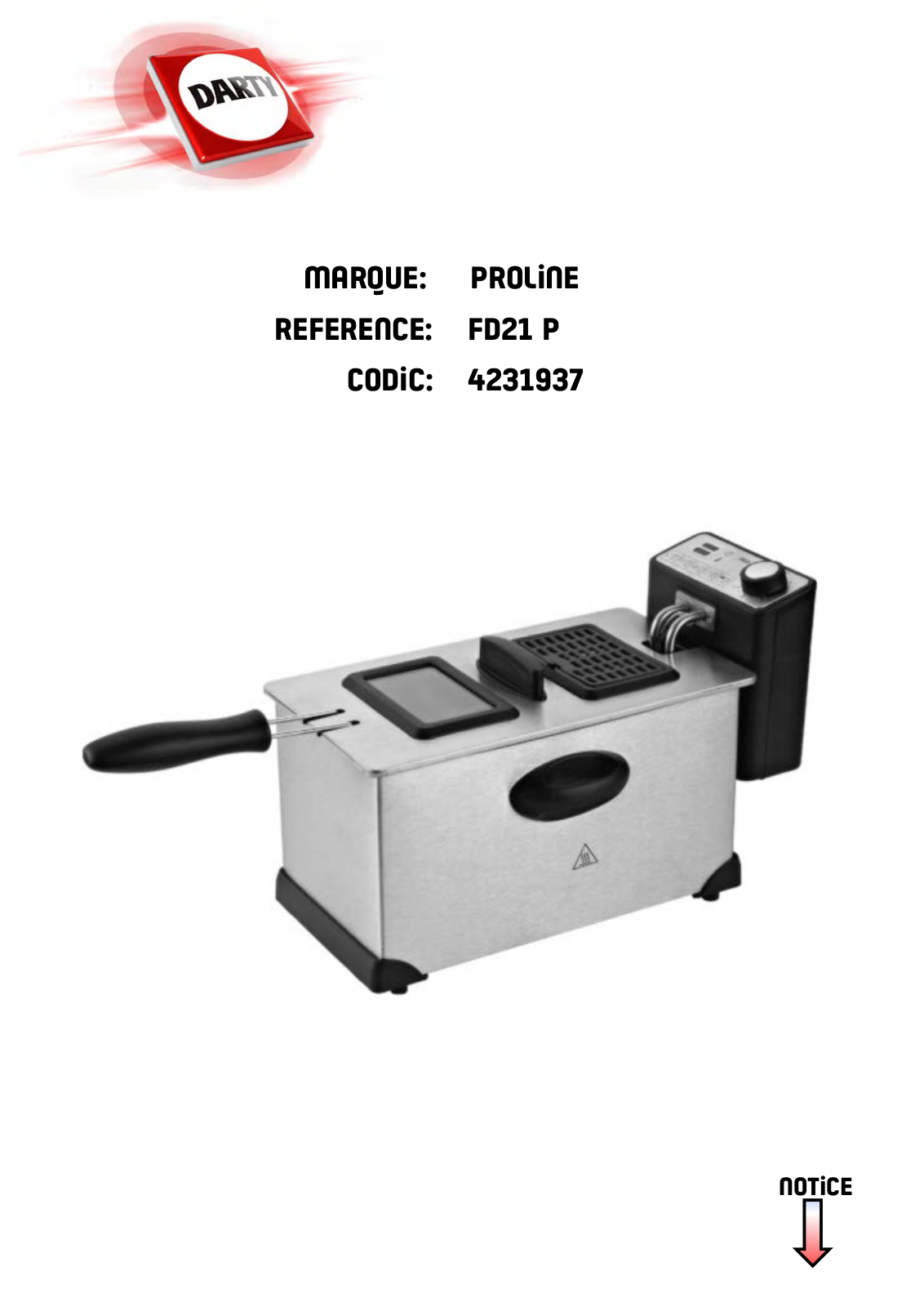 Proline FD21P User Manual