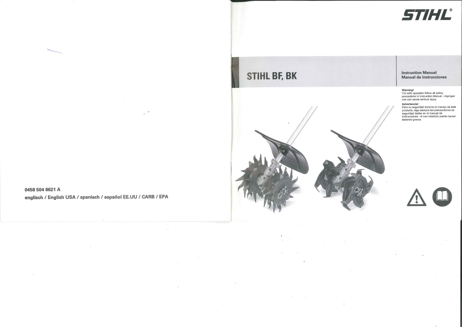 Stihl BK, BF Instruction Manual