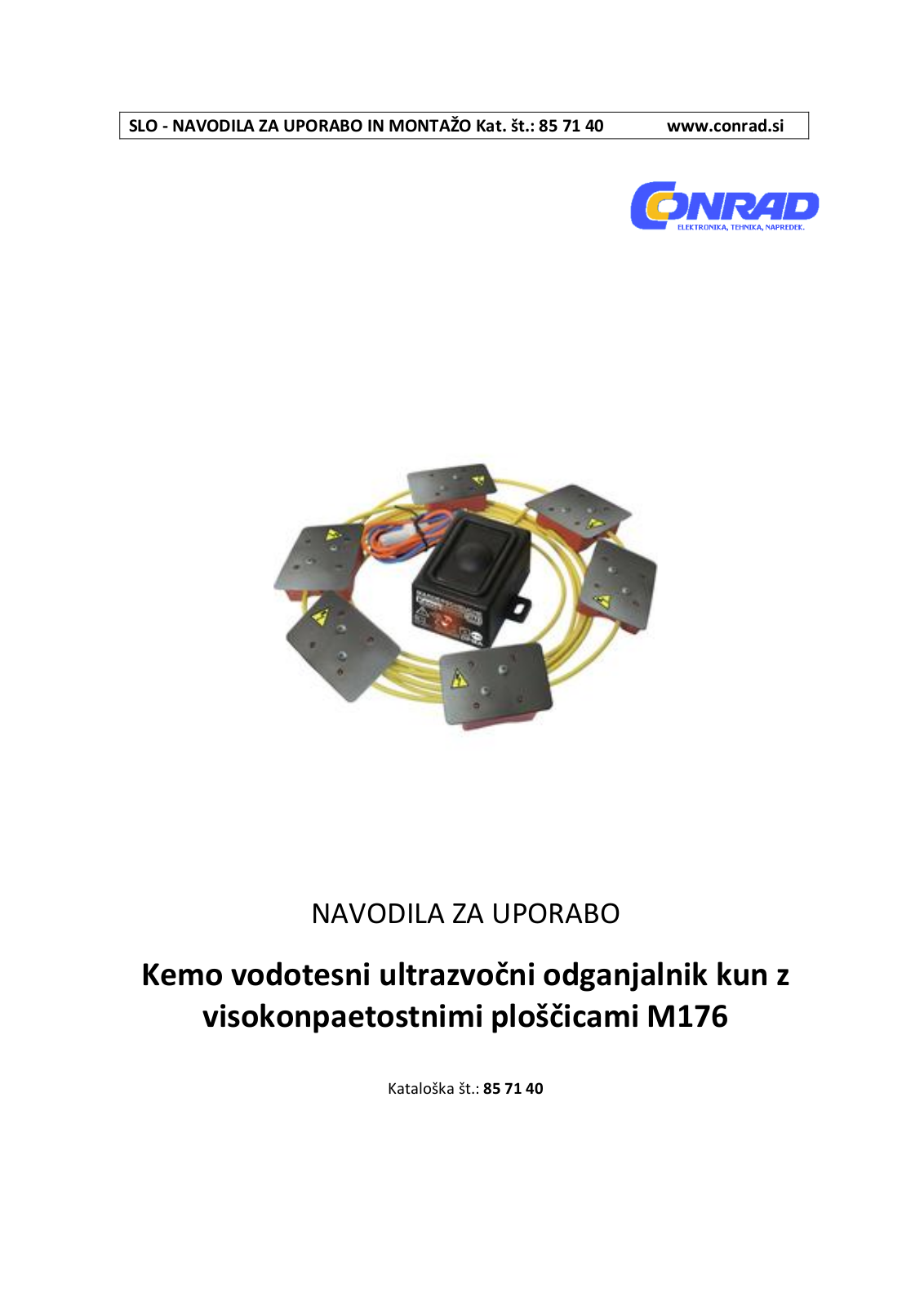 Kemo M176 User guide