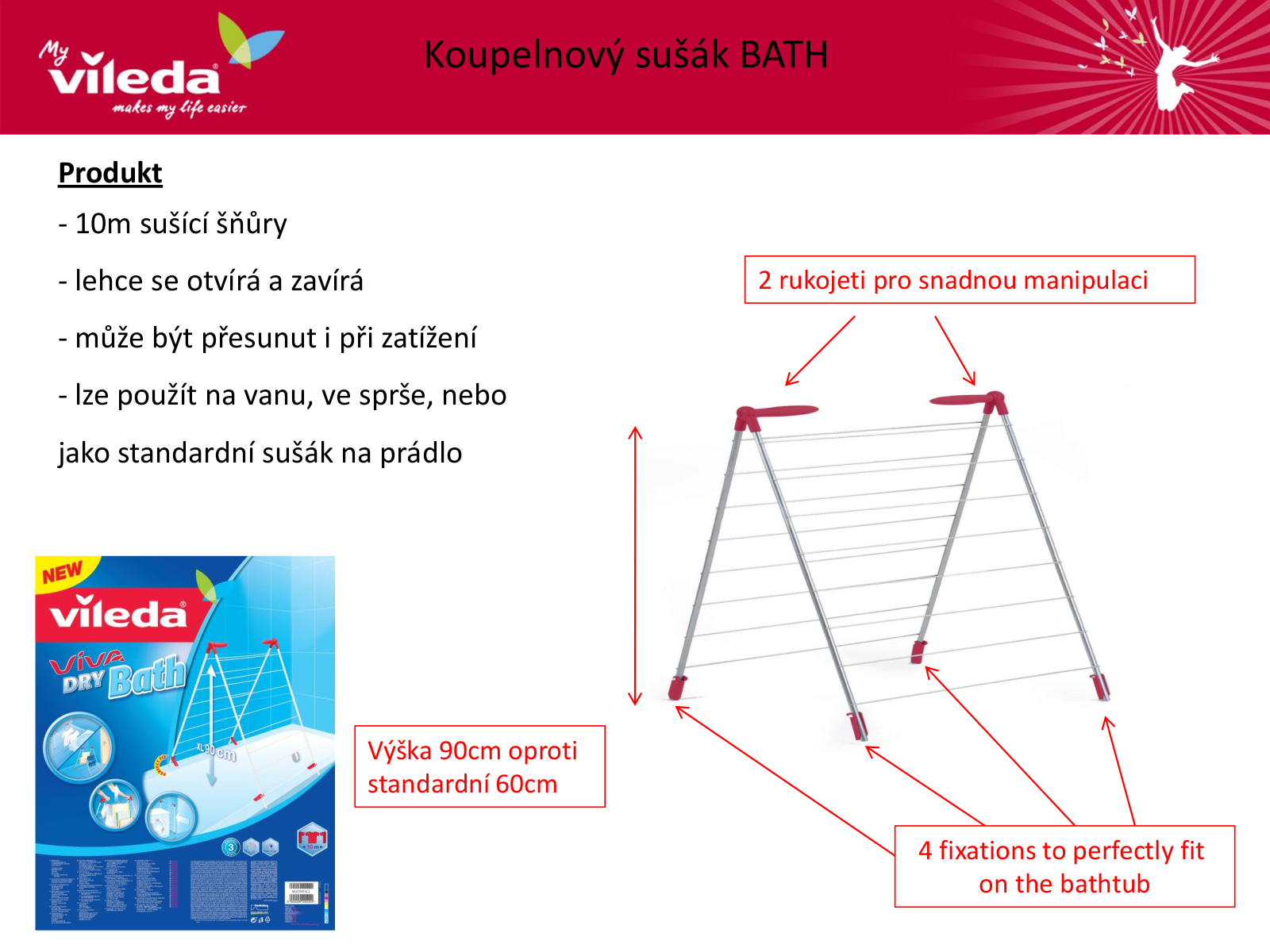 Vileda Viva Dry Bath User Manual