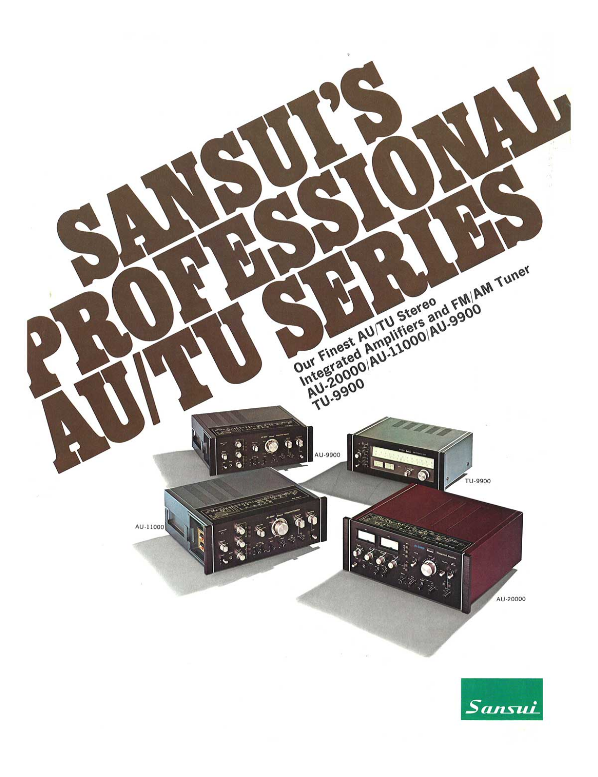 Sansui AU-11000 Brochure